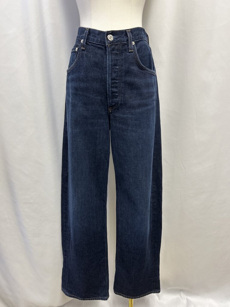 Citizens of Humanity Dark Wash Wide Leg Jean