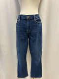 Frame Straight Leg Medium Wash Jean