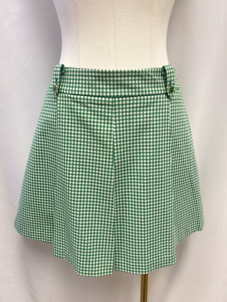 Maeve Gingham Pleated Short