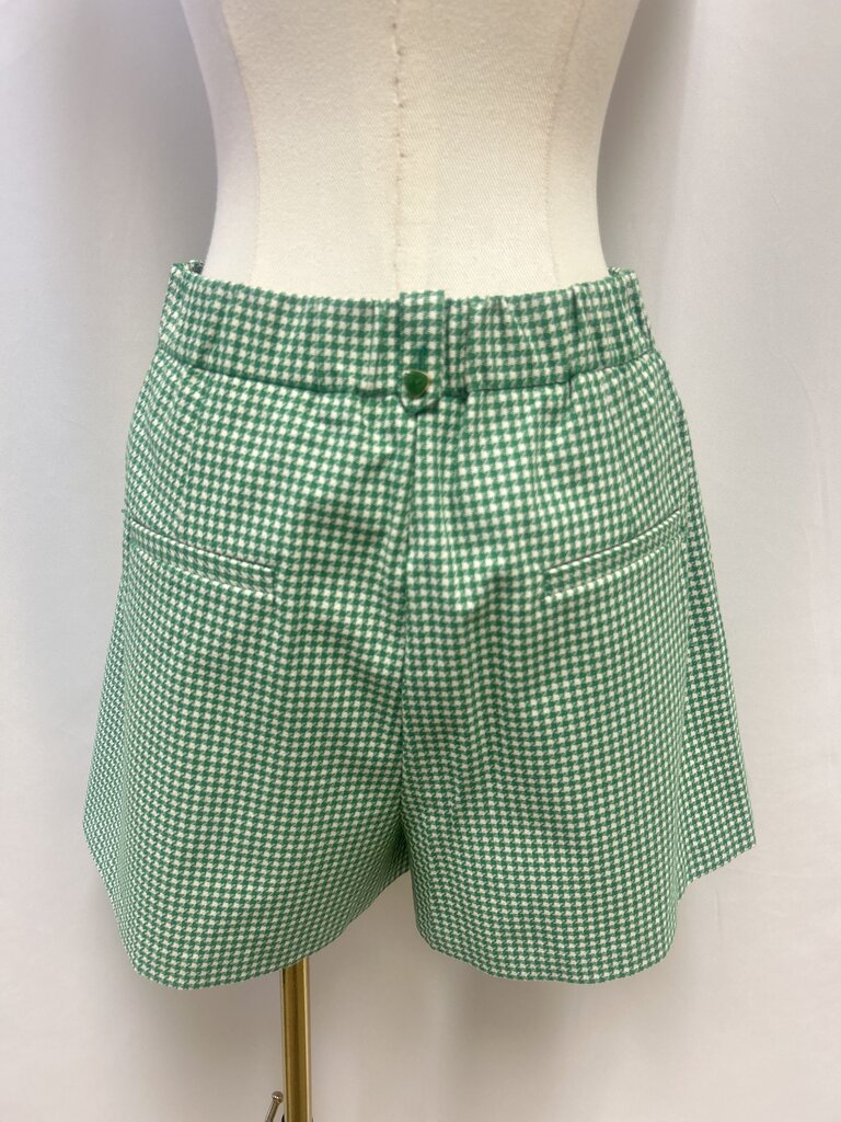 Maeve Gingham Pleated Short