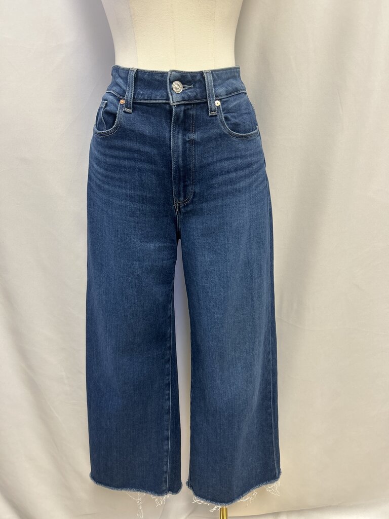 Paige Wide Leg Medium Wash Jean