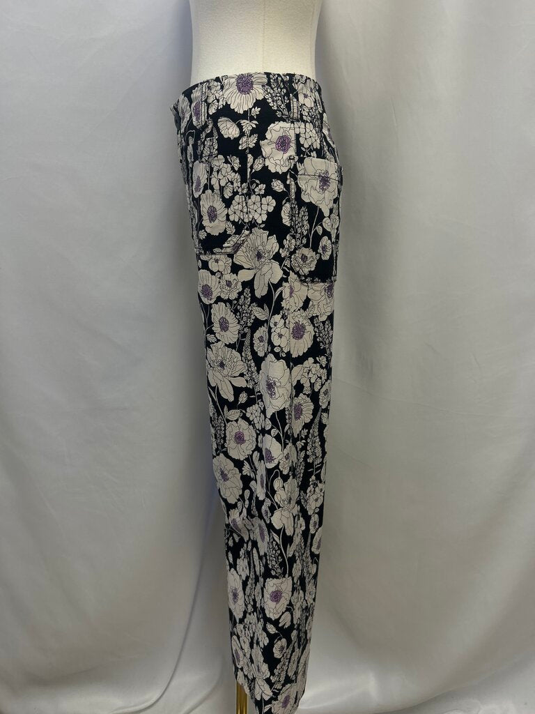 Maeve Wide Leg Floral Pant