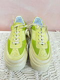 Maison Margiele Lime Green Platform Snekaer