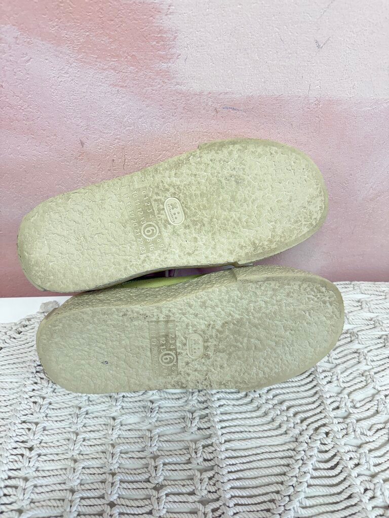 Maison Margiele Lime Green Platform Snekaer
