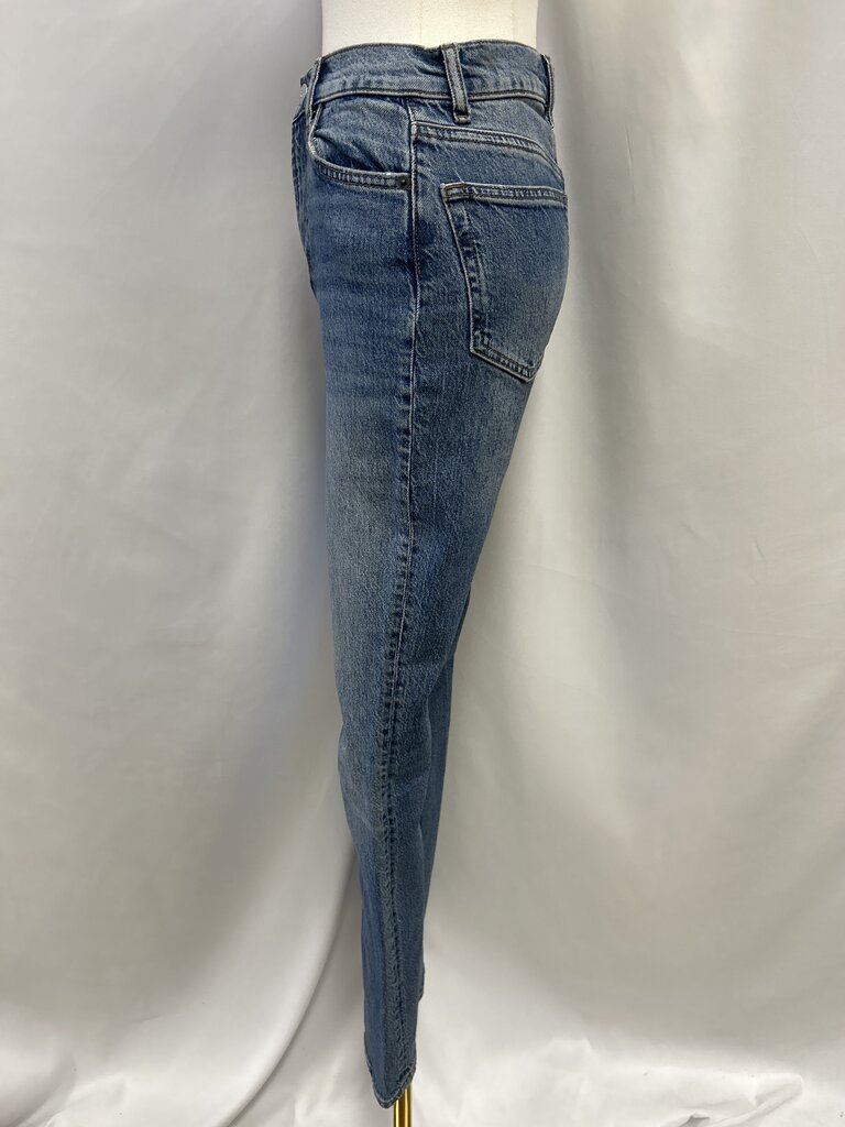 Reformation Straight Leg Medium Wash Jean