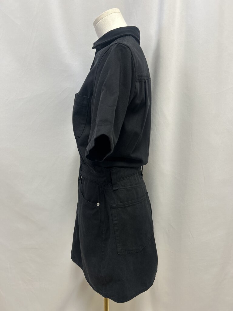 rag & bone Black Denim Romper
