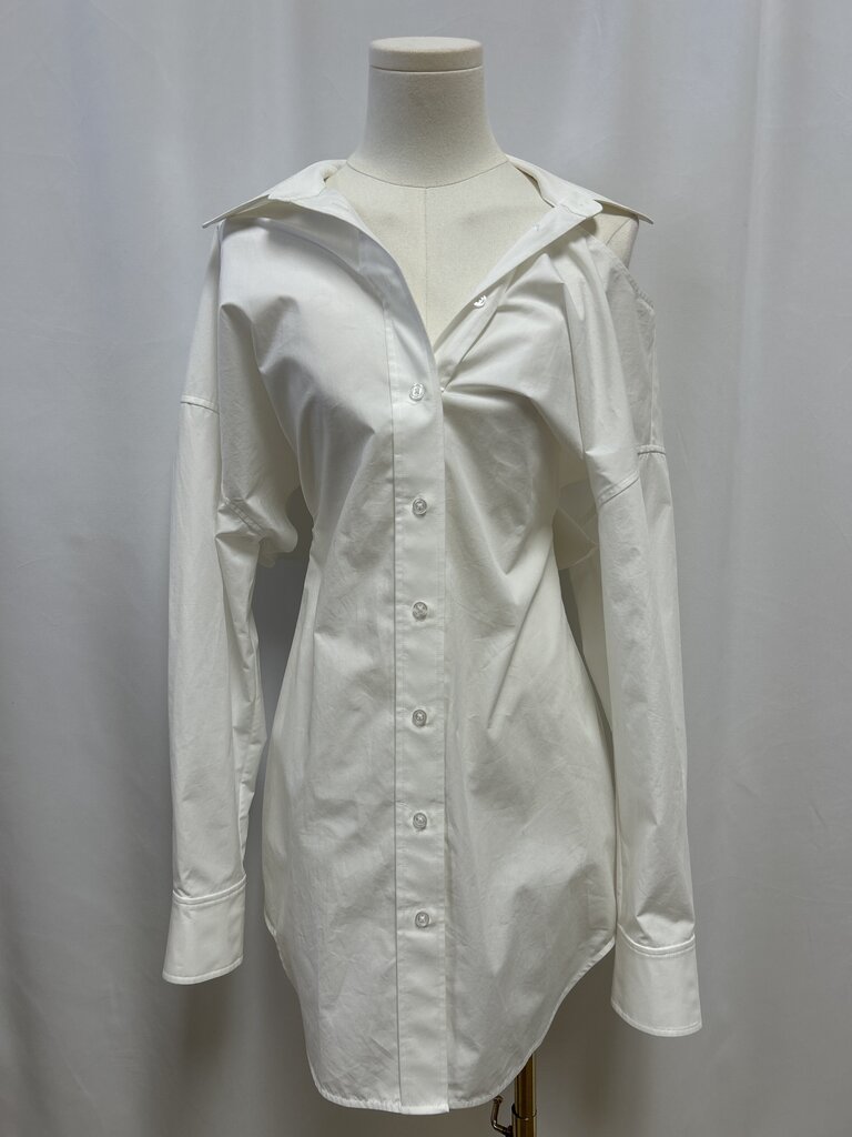 Alexander Wang White Shirt Dress