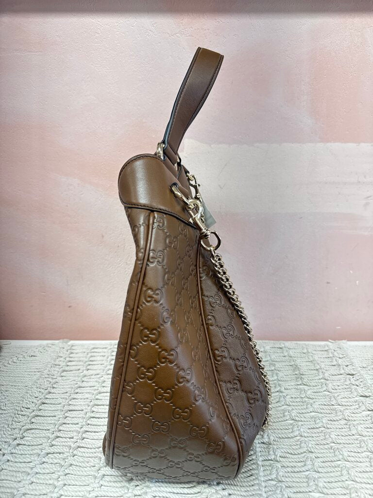 Gucci Emily Guccissima Hobo w/ Box and Dustbag