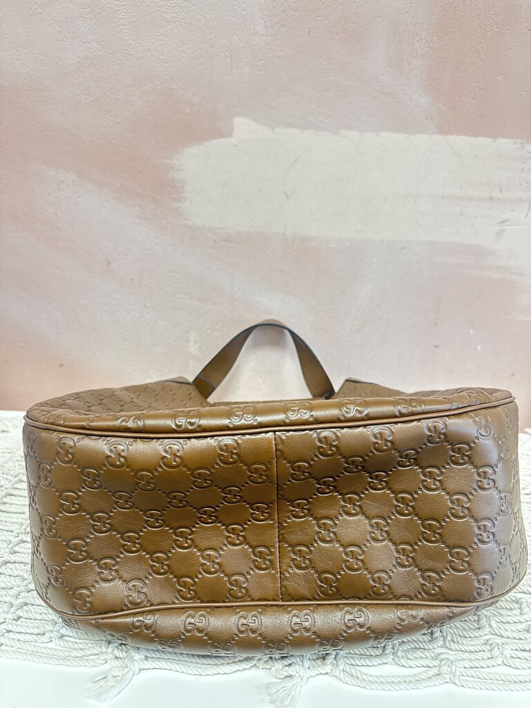 Gucci Emily Guccissima Hobo w/ Box and Dustbag