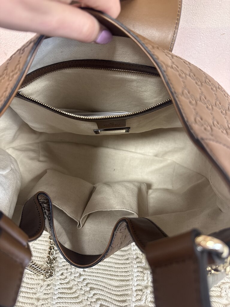 Gucci Emily Guccissima Hobo w/ Box and Dustbag