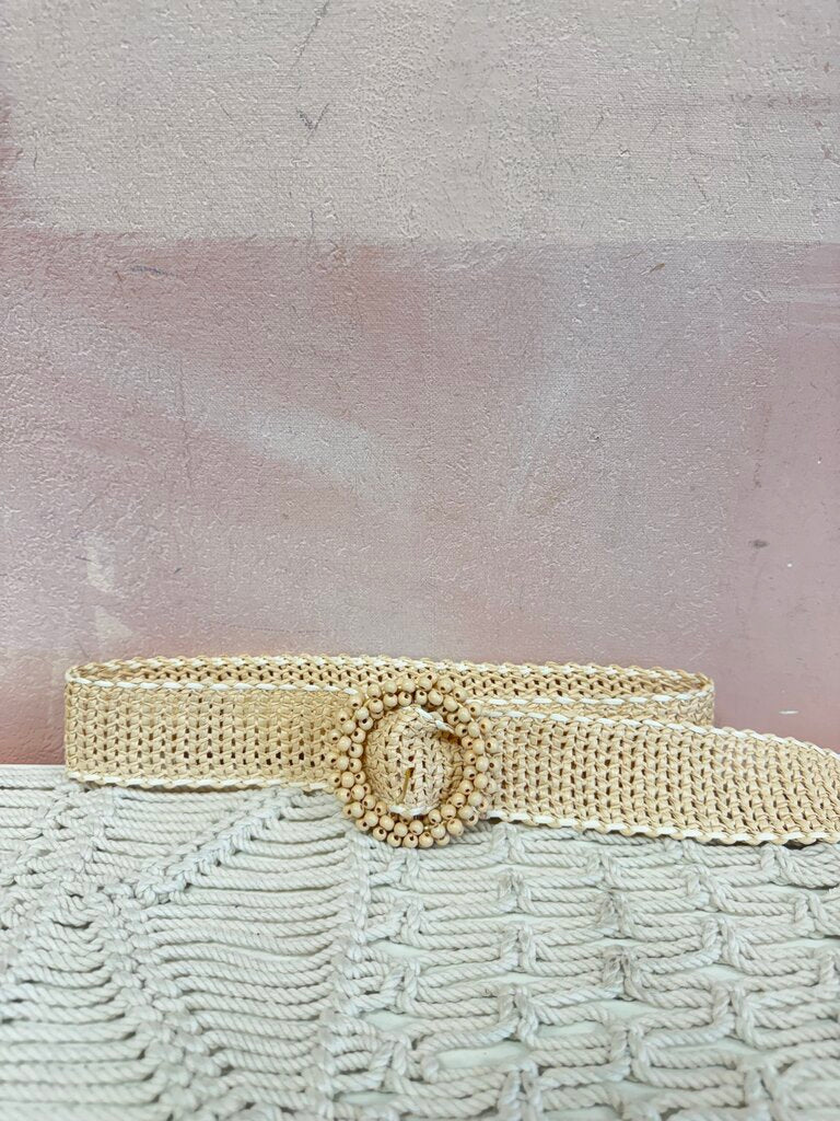 Zimmermann Beige Woven Belt