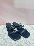 Alohas Black Strappy Sandal