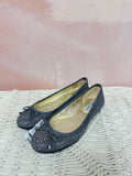 Jimmy Choo Grey Embellished Ballet Flat w/Box