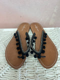 Tara Grinna Pom Pom Flip Flop