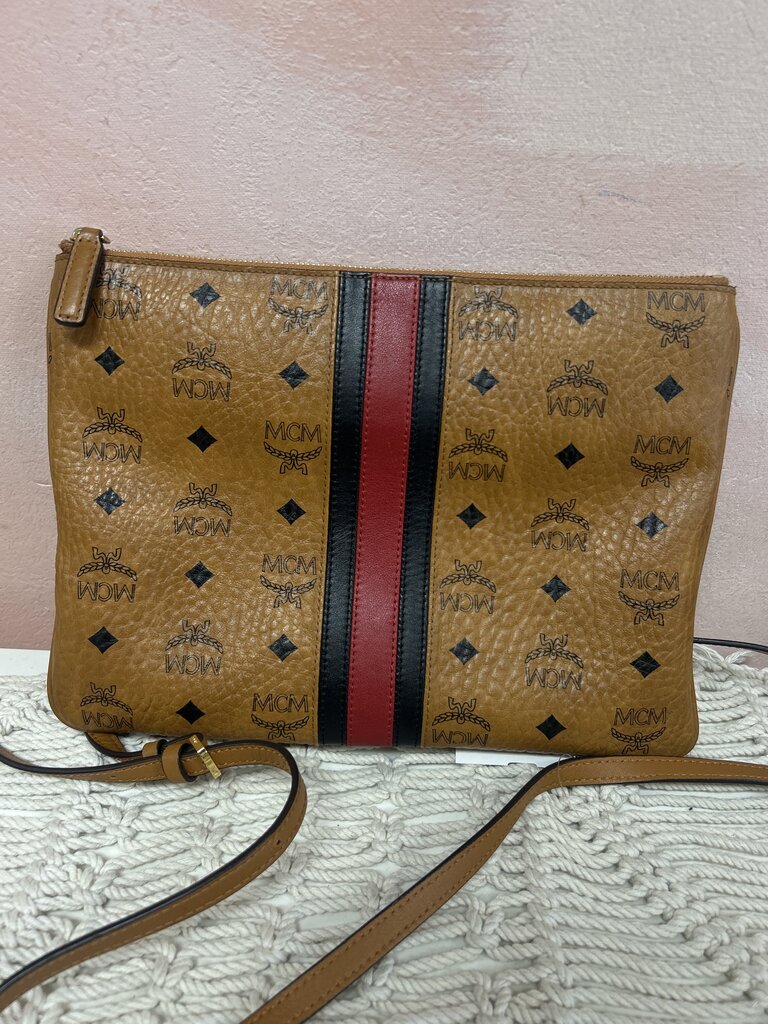 MCM Monogram Pouch Crossbody