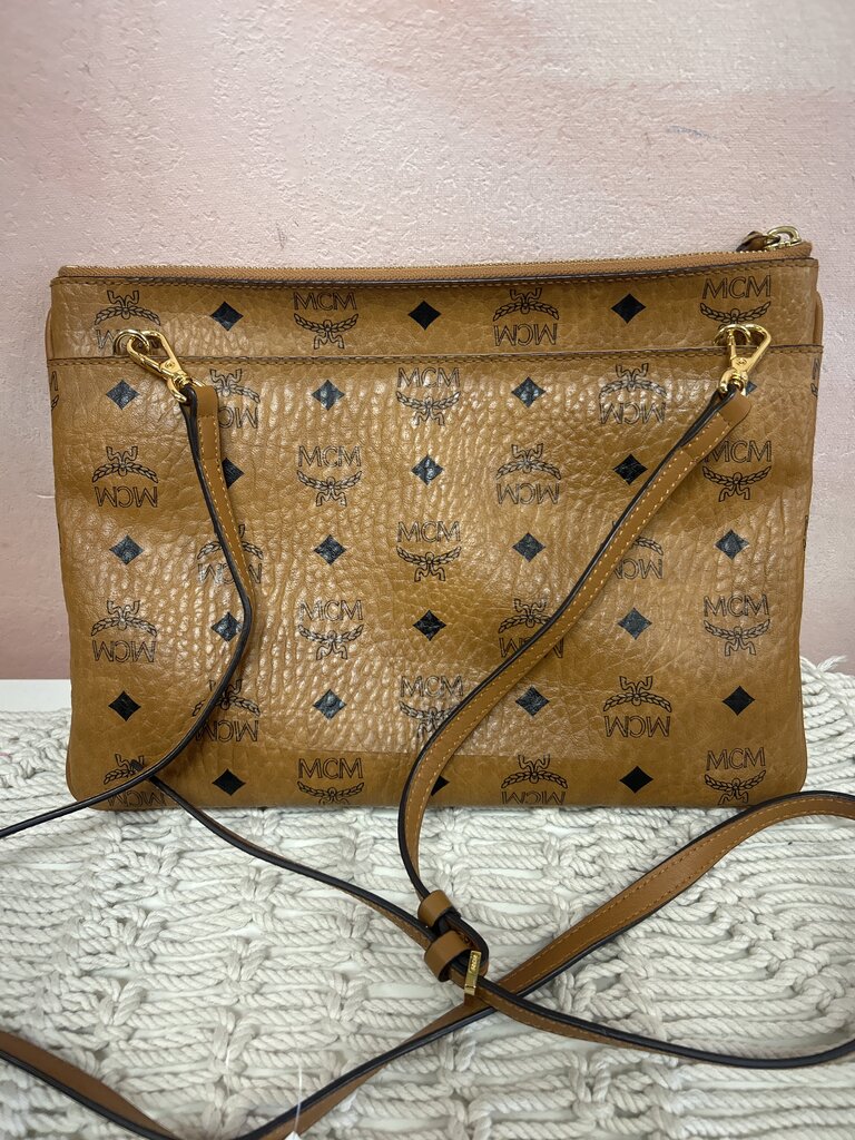 MCM Monogram Pouch Crossbody