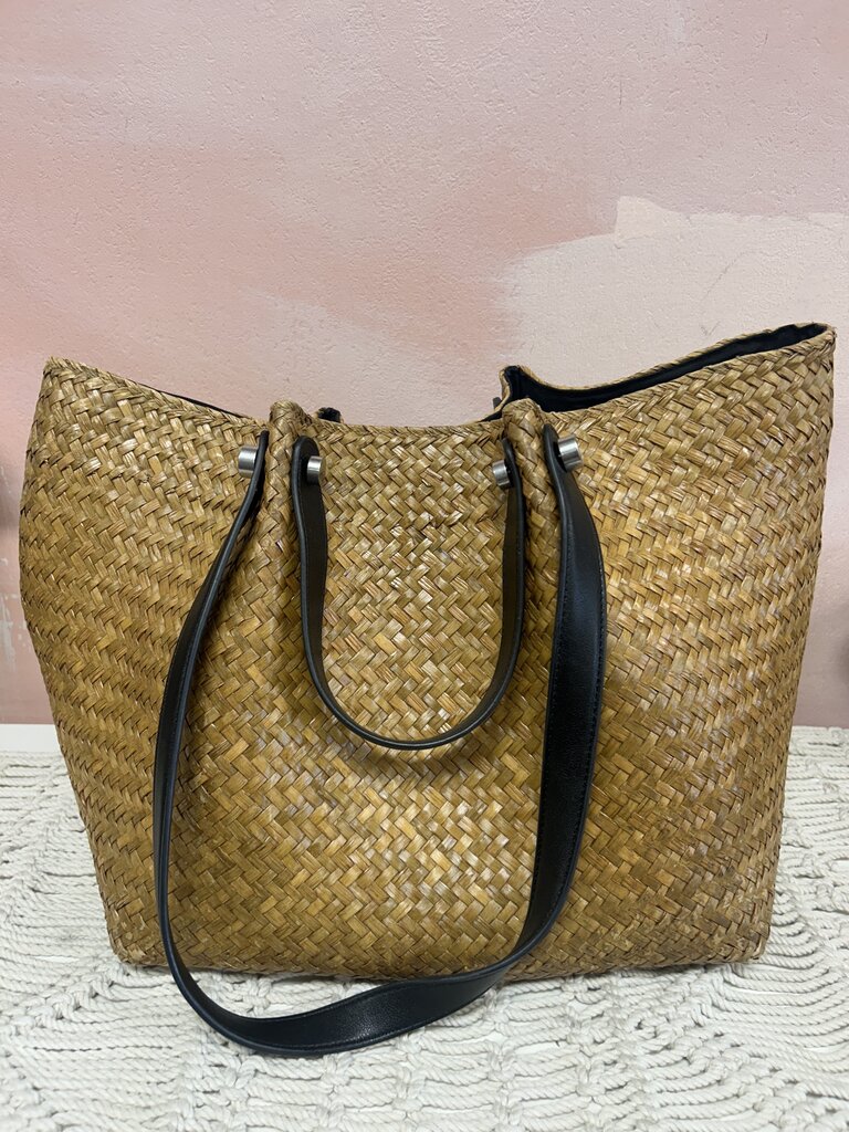 AllSaints Raffia Tote (As Is)