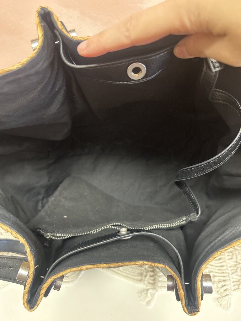 AllSaints Raffia Tote (As Is)