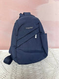 Baggallini Blue Nylon Sling Crossbody NWT