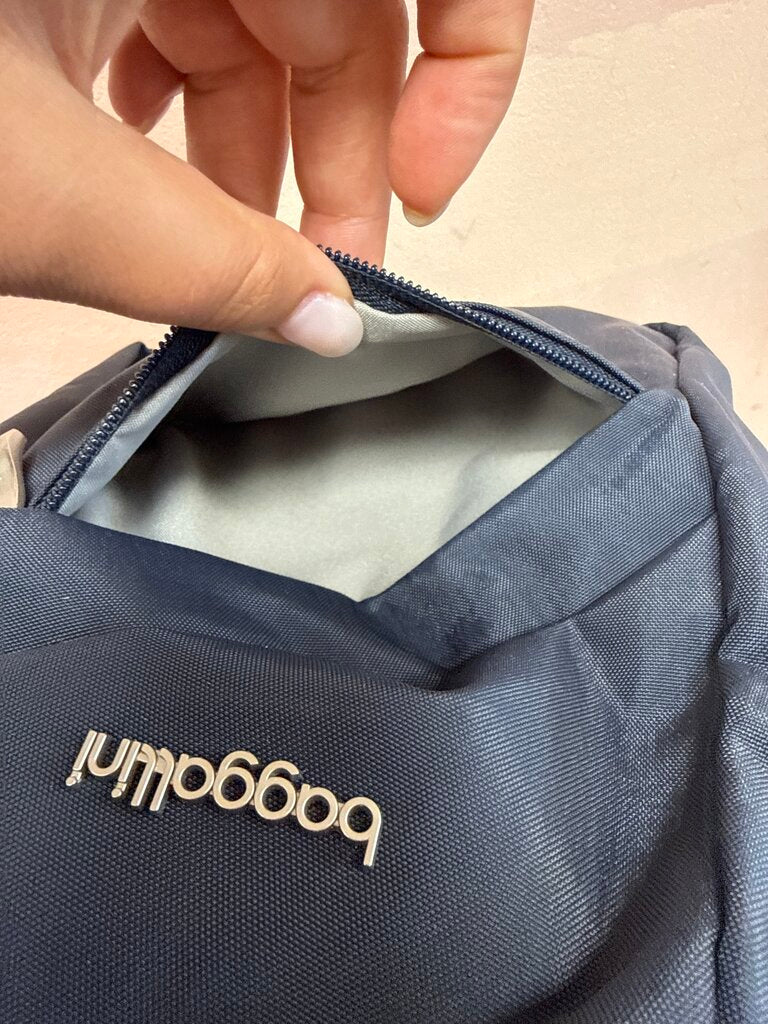 Baggallini Blue Nylon Sling Crossbody NWT