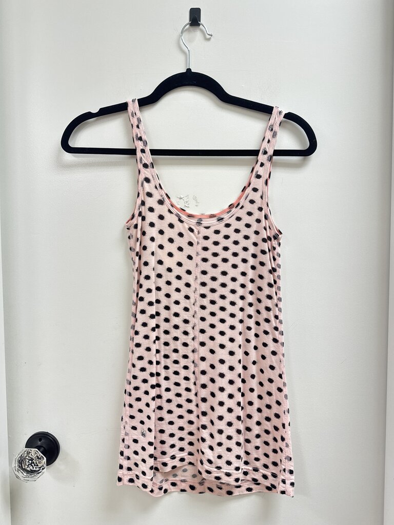 Lululemon Pink Polka Dot Tank