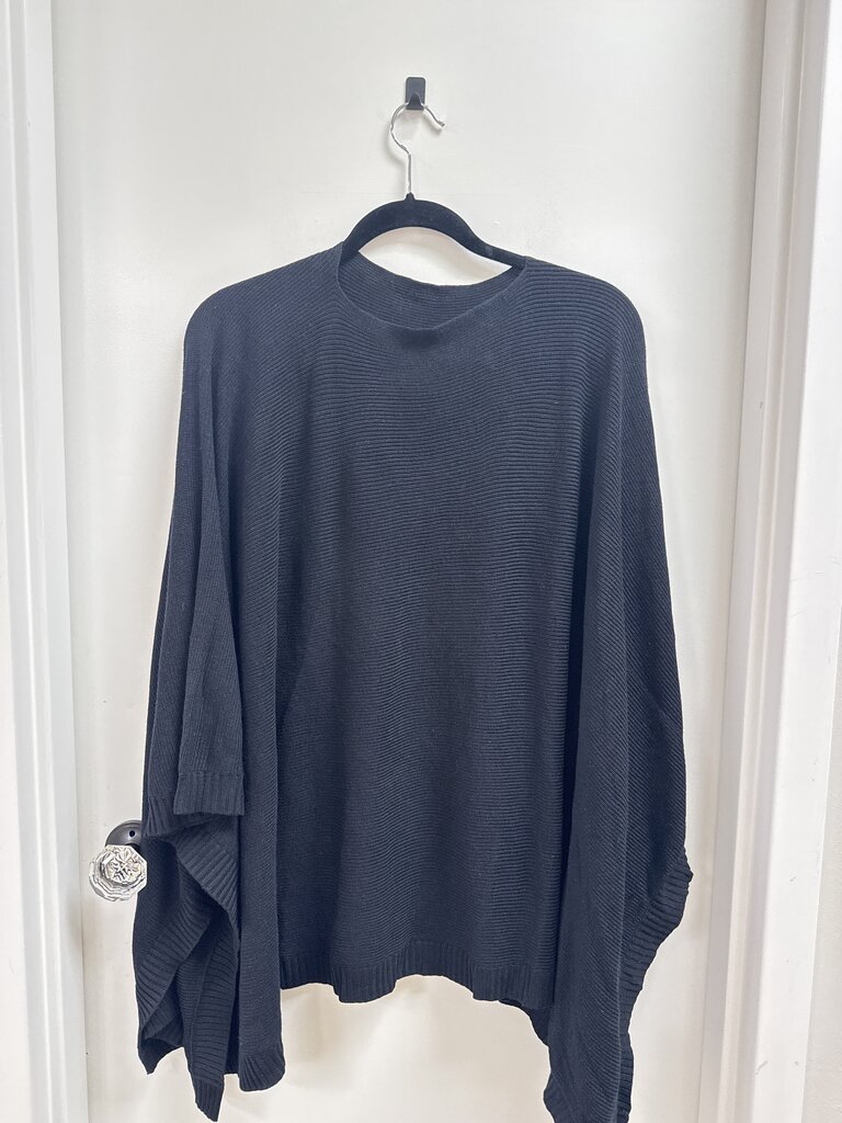 Lululemon Black Sweater Poncho
