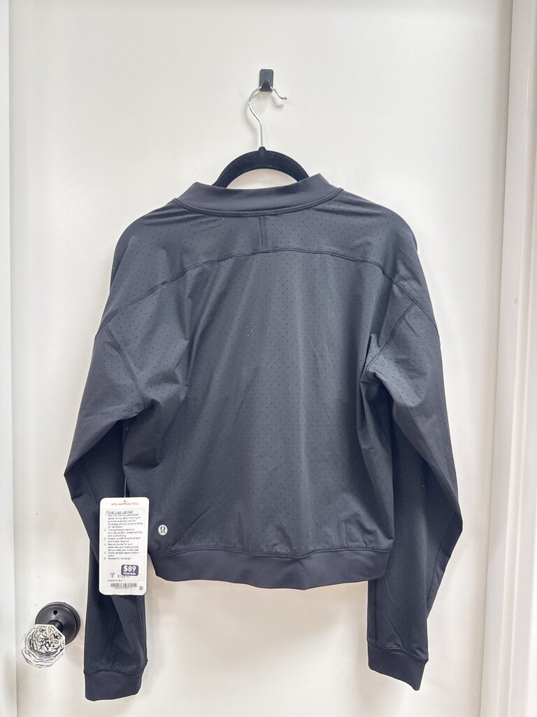 Lululemon Black Final Lap Jacket NWT