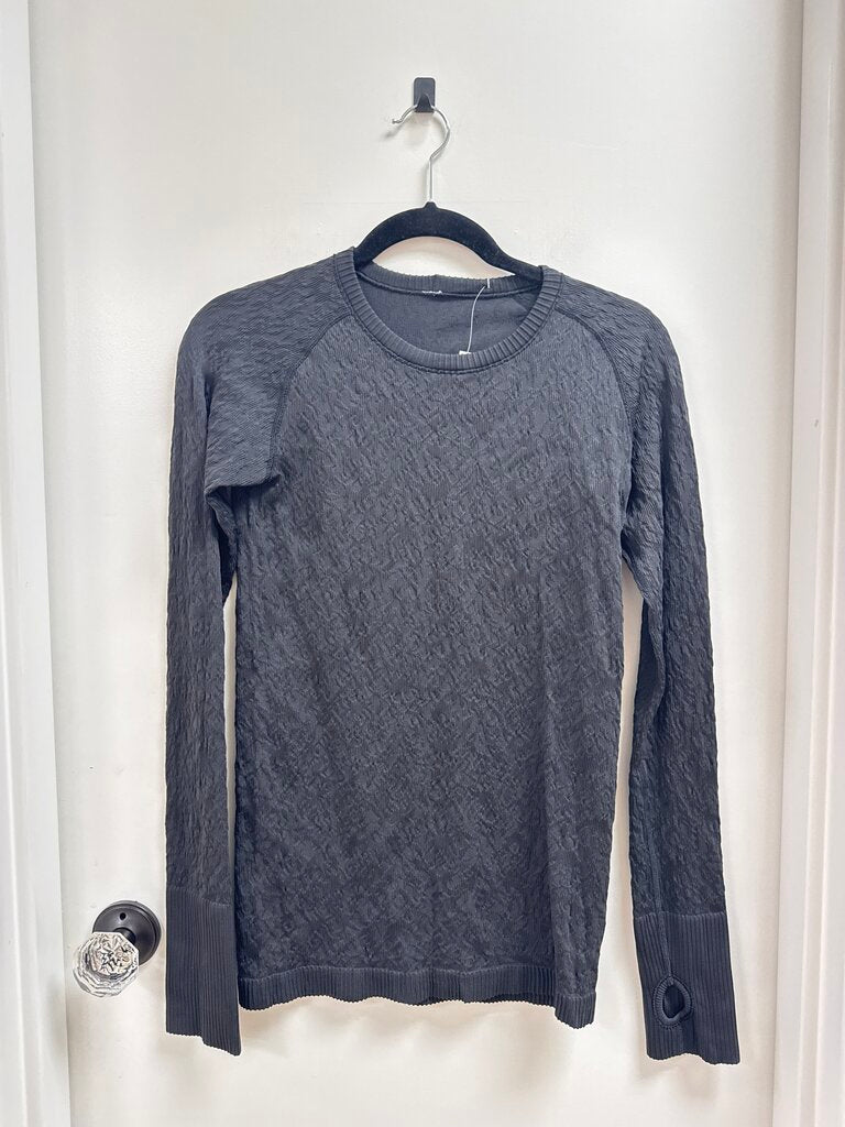 Lululemon Black Long Sleeve Crew