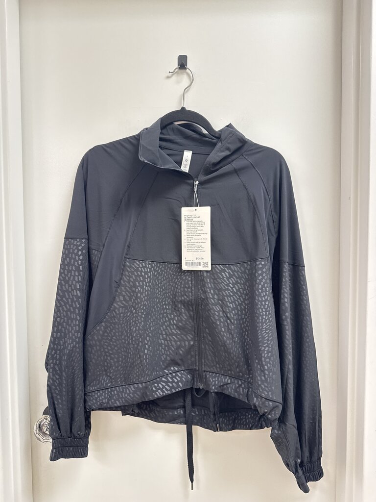 Lululemon Black In Depth Jacket NWT