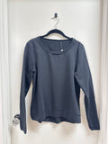 Lululemon Black Crew Neck Sweatshirt
