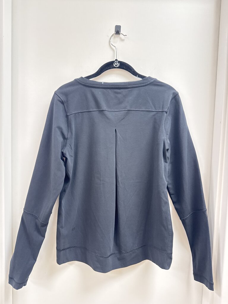 Lululemon Black Crew Neck Sweatshirt