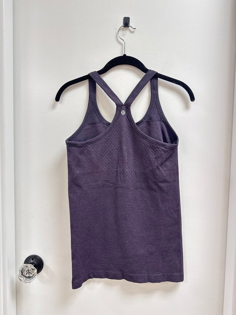 Lululemon Purple Ribbed Tank