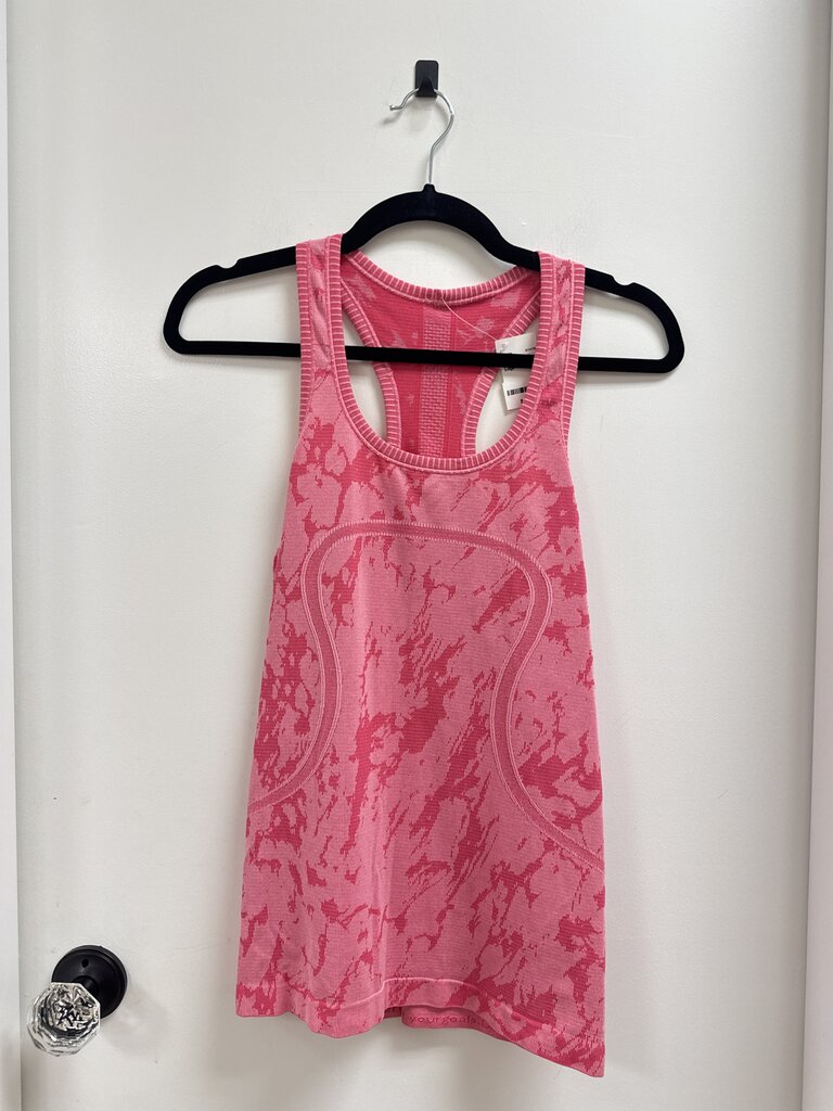 Lululemon Pink Logo Tank