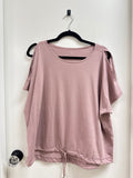 Lululemon Mauve Renew the Day Tee