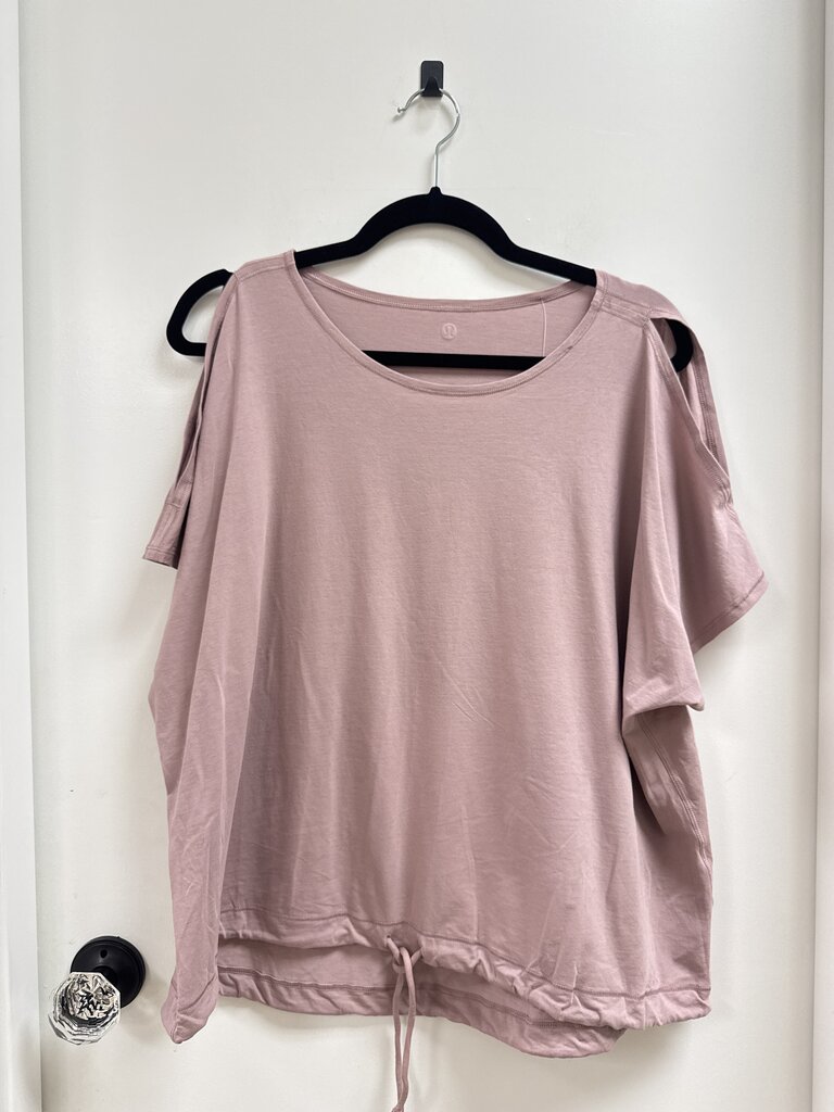Lululemon Mauve Renew the Day Tee