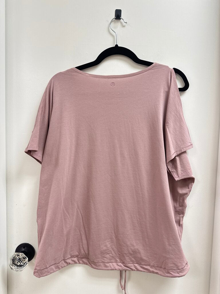 Lululemon Mauve Renew the Day Tee