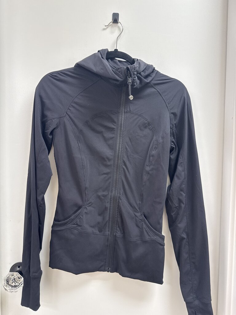 Lululemon Mixed Fabric Zip Jacket