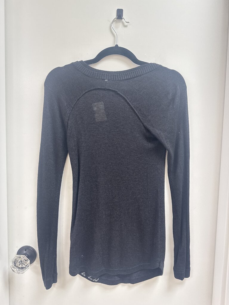 Lululemon Charcoal Grey Sweater