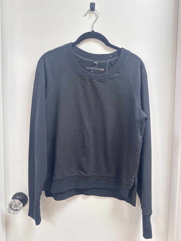 Lululemon Black Side Zip Sweatshirt