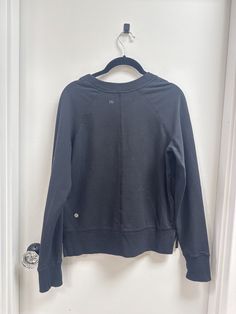 Lululemon Black Side Zip Sweatshirt