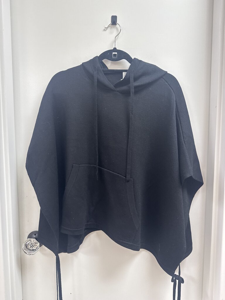 Lululemon Black Hooded Sweater Poncho