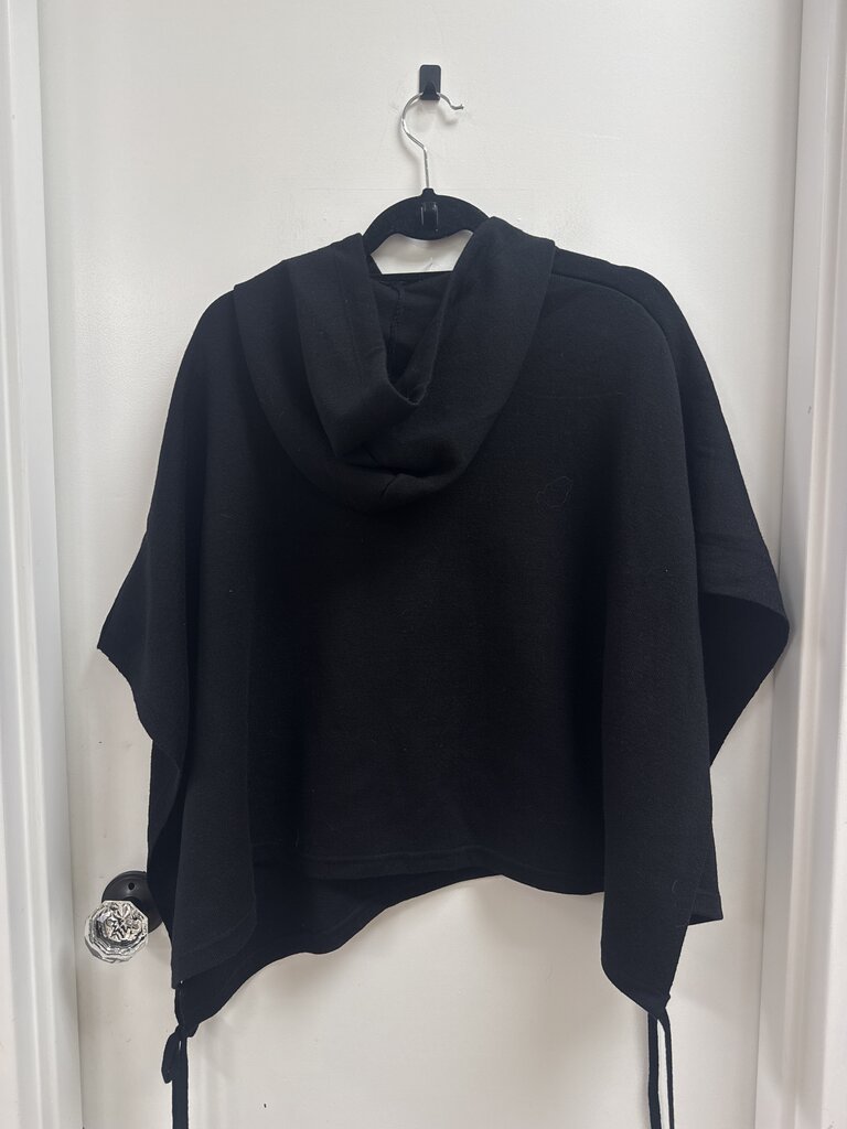 Lululemon Black Hooded Sweater Poncho