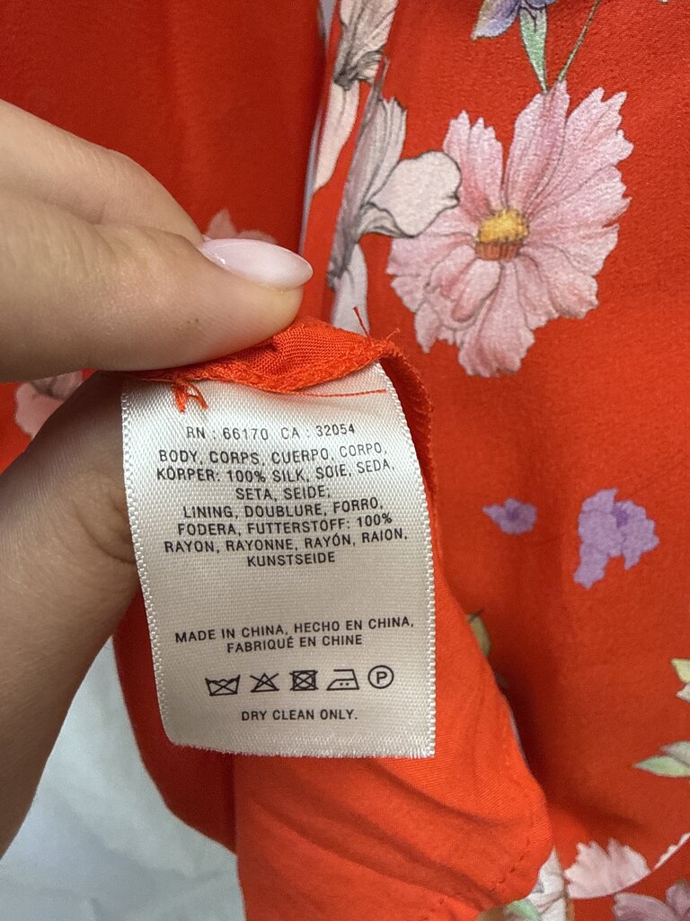 Moulinette Soeurs Red Floral Dress