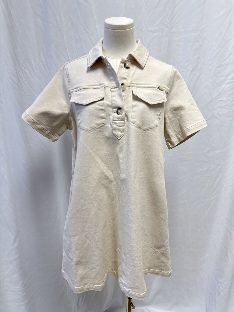 Scotch & Soda Stone Shirt Dress NWT