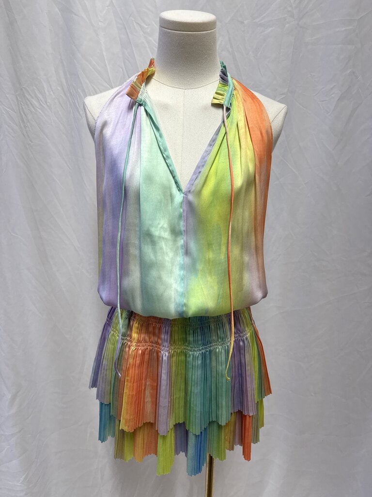 Current Air Rainbow Mini Dress