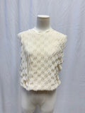 Ulla Johnson Ivory Scalloped Top