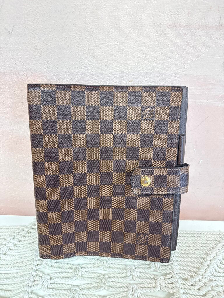 Louis Vuitton Ebene Damier Agenda '20