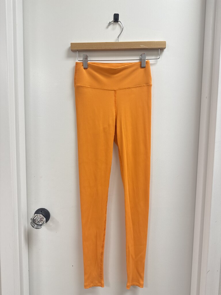 Year of Ours Orange Ribbed Legging