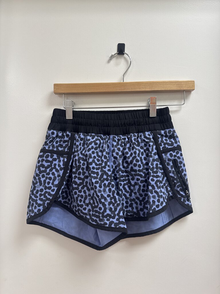Lululemon Blue Spotted Shorts