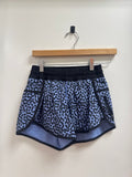 Lululemon Blue Spotted Shorts